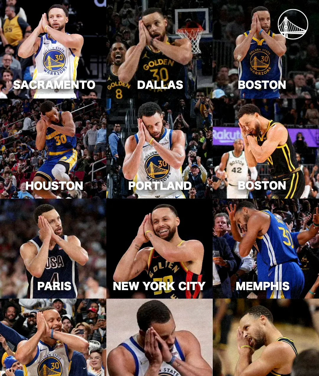 勇士完胜骑士,库里砍下30分 勇士完胜骑士,库里砍下30分